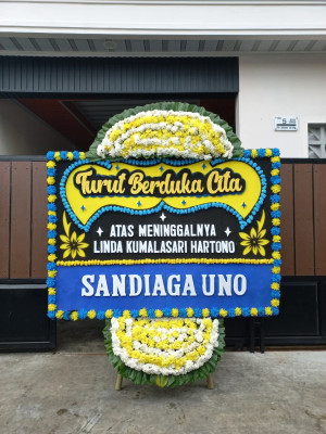 Papan Bunga Duka di Karangsembung